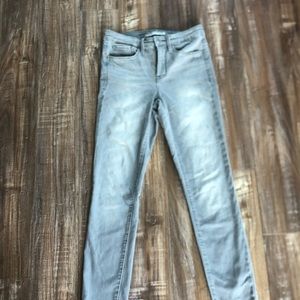 Athleta gray jeans size 8